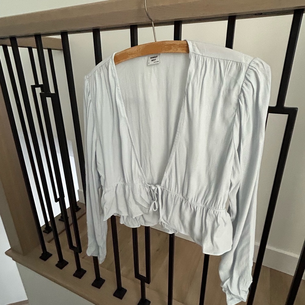 Sunday best Kimberly cropped blouse